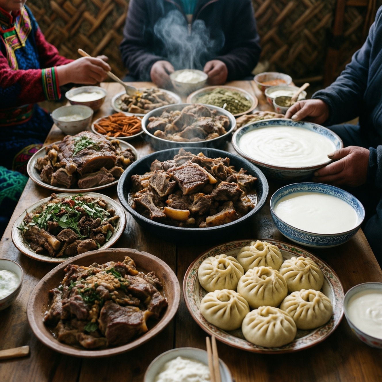 Калмыцкая кухня: локальные продукты, семейные рецепты и где попробовать аутентичные блюда